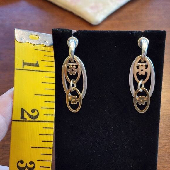 BRIGHTON MIXED metals dangle earrings - Picture 3 of 3